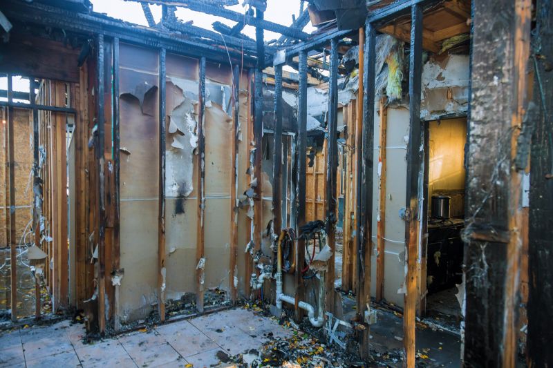 Storm Damage Interior